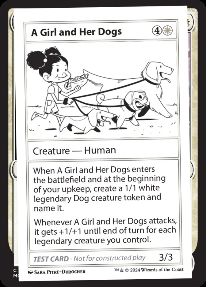 A Girl and Her Dogs <Playtest> [MB2]