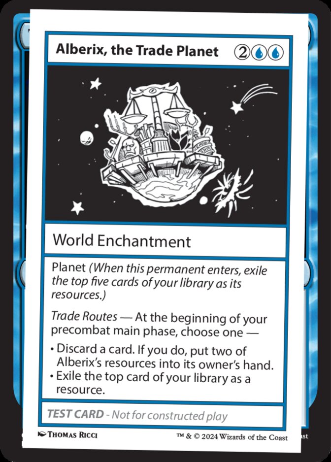 Alberix, the Trade Planet <Playtest> [MB2]