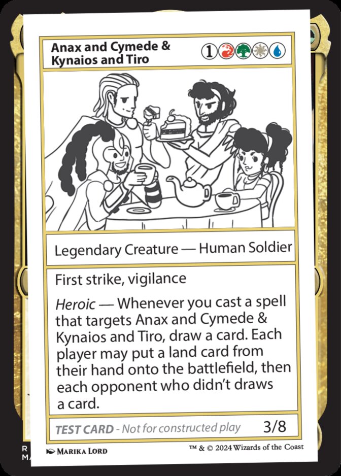 Anax and Cymede & Kynaios and Tiro <Playtest> [MB2]