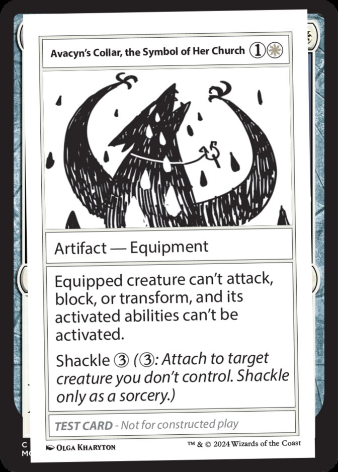 Avacyn's Collar, the Symbol of Her Church <Playtest> [MB2]