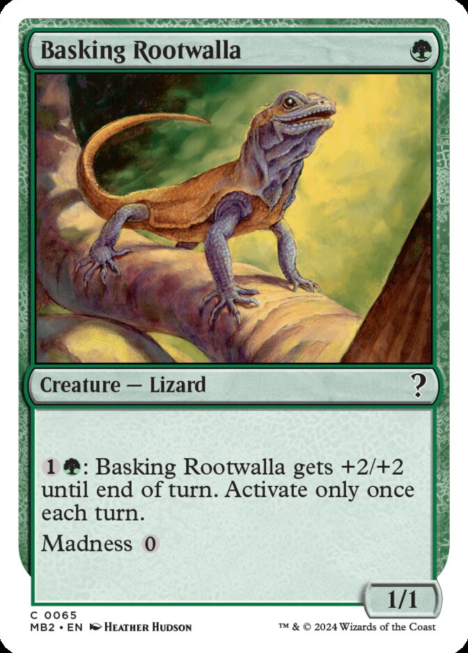 Basking Rootwalla <White-Bordered> [MB2]