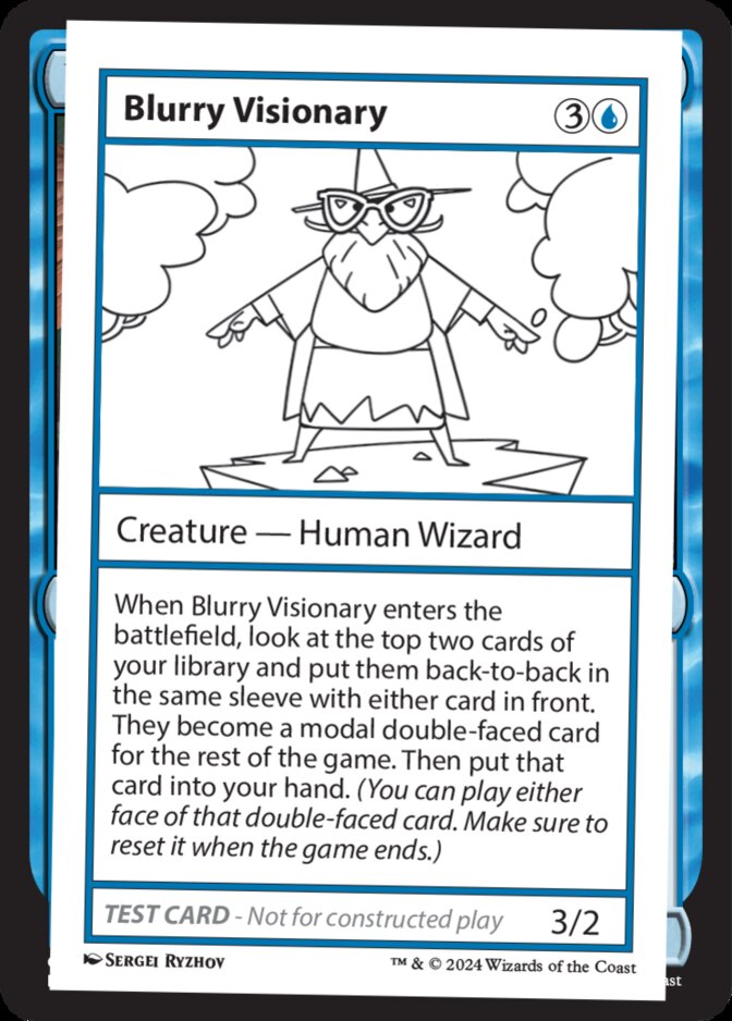 Blurry Visionary <Playtest> [MB2]