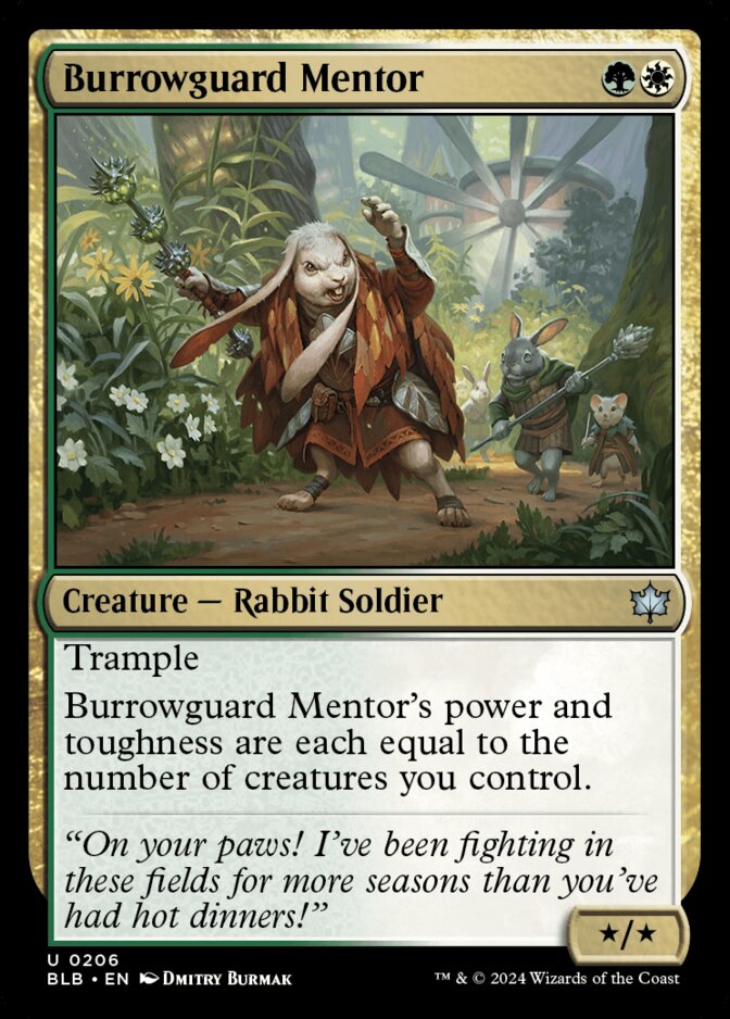 Burrowguard Mentor [BLB]