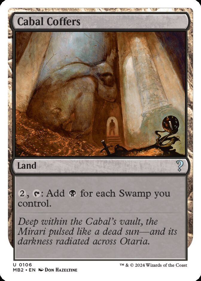 Cabal Coffers <White-Bordered> [MB2]