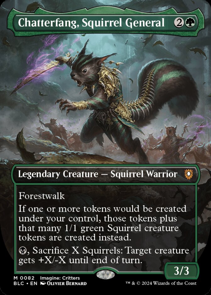 Chatterfang, Squirrel General <Imagine: Critters> [BLC]