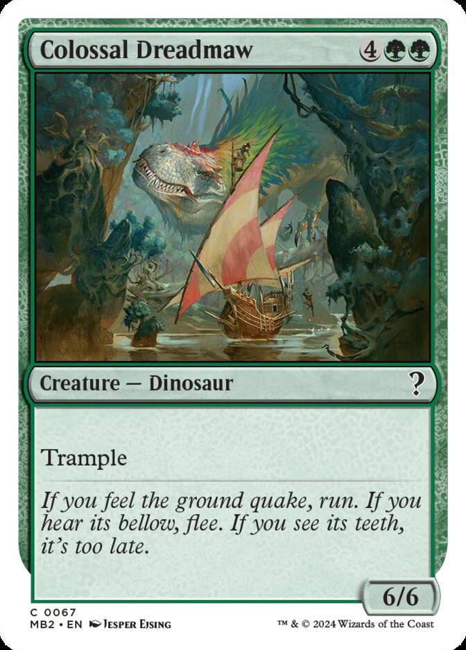 Colossal Dreadmaw <White-Bordered> [MB2]