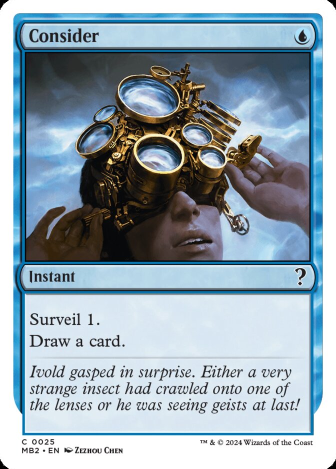 Consider <White-Bordered> [MB2]