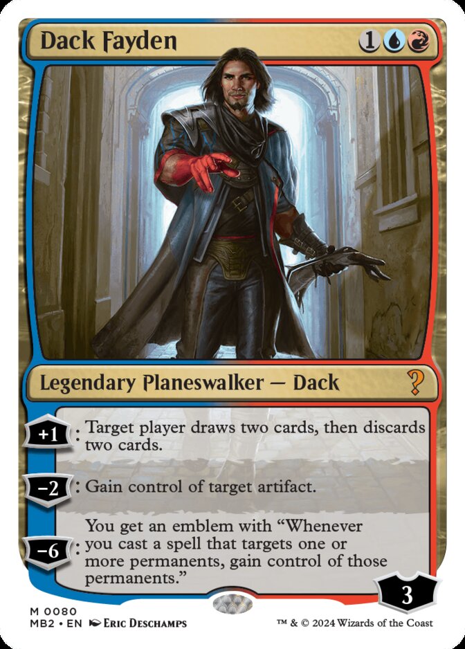 Dack Fayden <White-Bordered> [MB2]