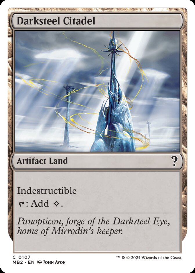 Darksteel Citadel <White-Bordered> [MB2]