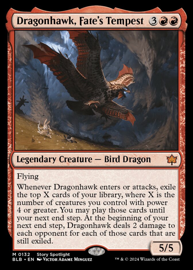 Dragonhawk, Fate's Tempest [BLB]