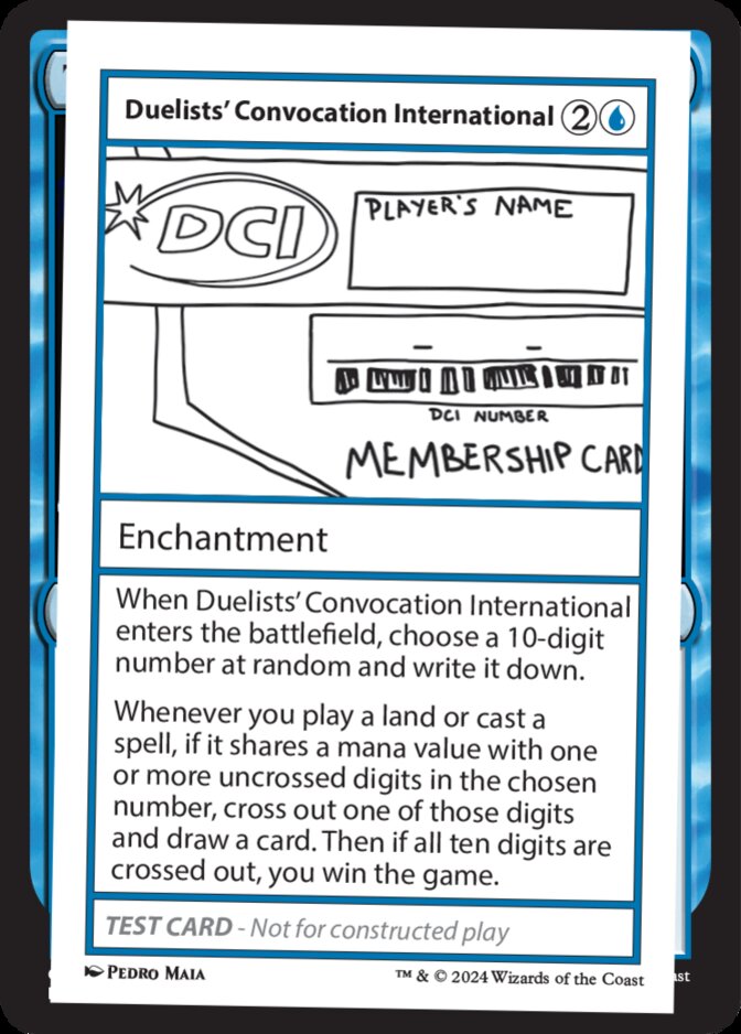 Duelists' Convocation International <Playtest> [MB2]