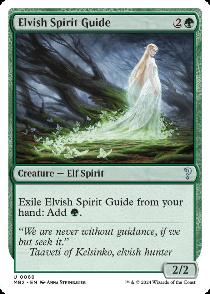 Elvish Spirit Guide <White-Bordered> [MB2]