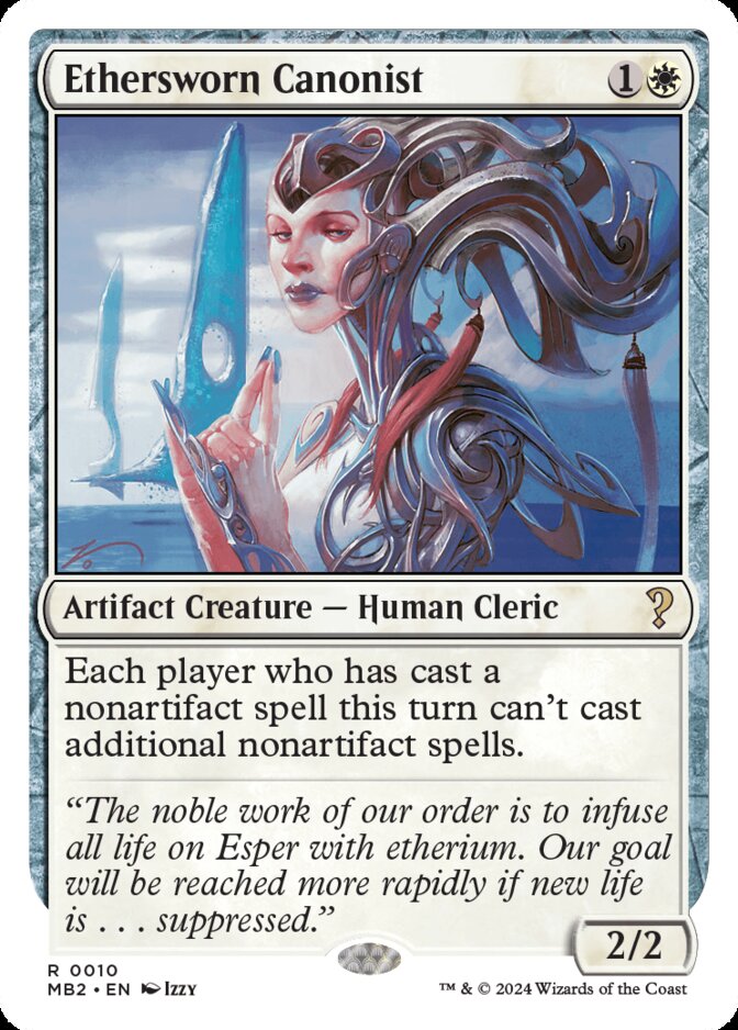 Ethersworn Canonist <White-Bordered> [MB2]