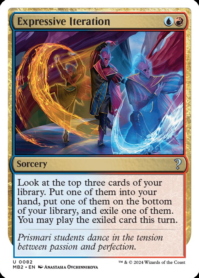 Expressive Iteration <White-Bordered> [MB2]