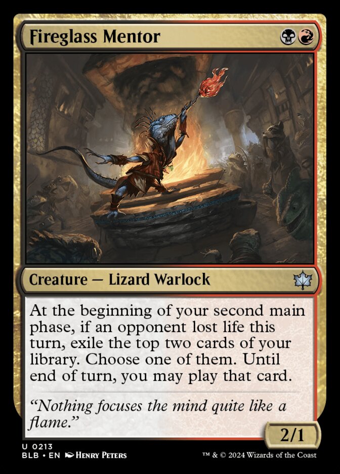 Fireglass Mentor [BLB]