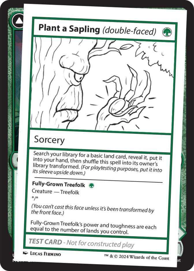 Fully-Grown Treefolk <Playtest> [MB2]