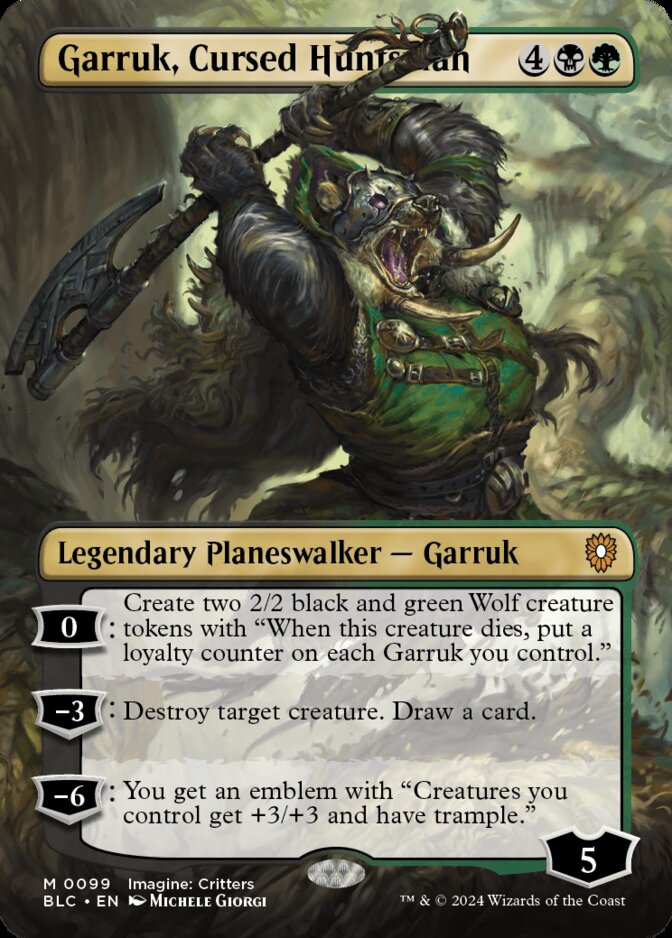 Garruk, Cursed Huntsman <Imagine: Critters> [BLC]