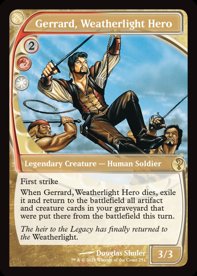 Gerrard, Weatherlight Hero <Futureshifted> [MB2]