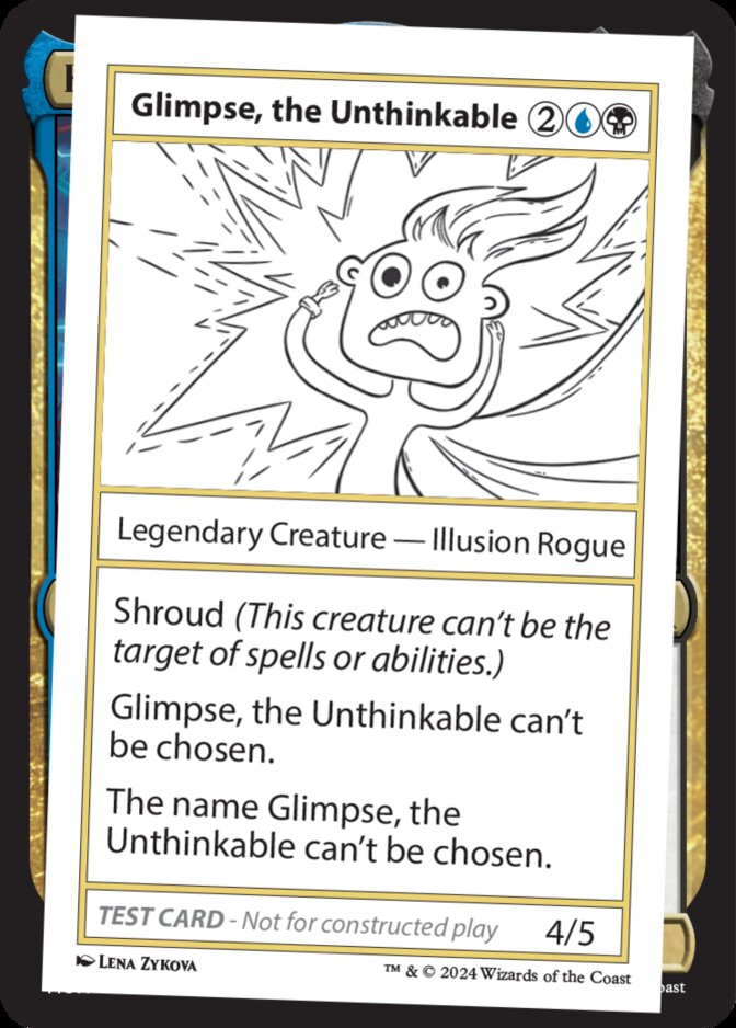 Glimpse, the Unthinkable <Playtest> [MB2]