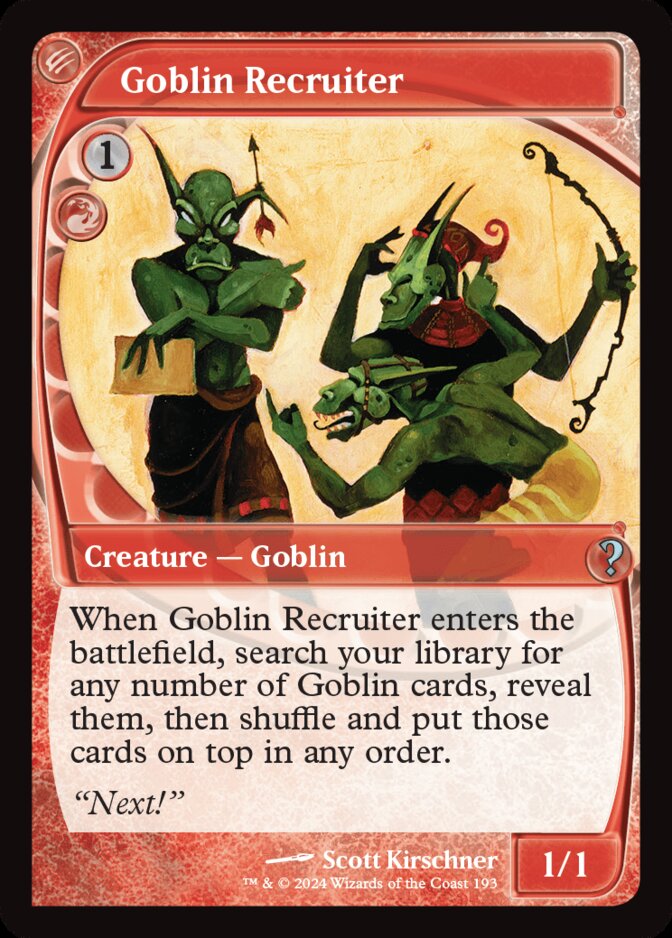 Goblin Recruiter <Futureshifted> [MB2]