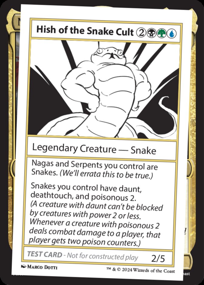 Hish of the Snake Cult <Playtest> [MB2]