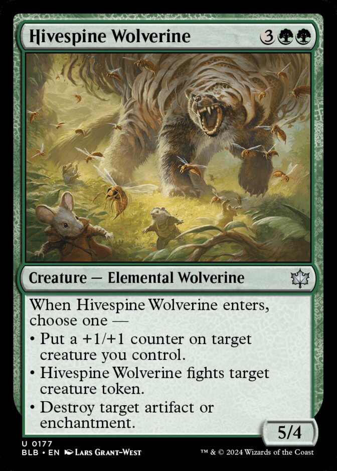 Hivespine Wolverine [BLB]