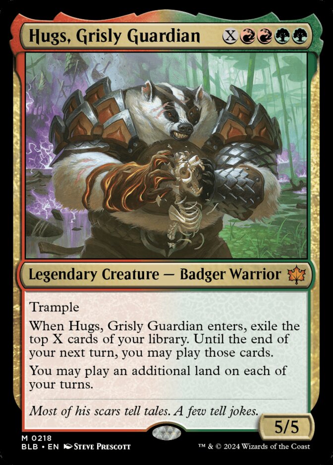 Hugs, Grisly Guardian [BLB]