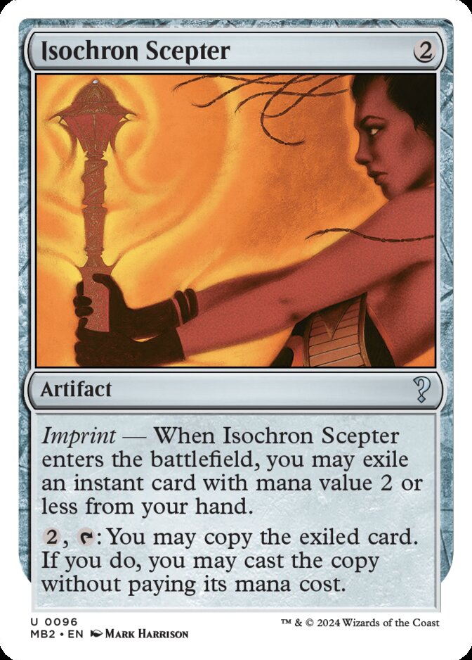 Isochron Scepter <White-Bordered> [MB2]