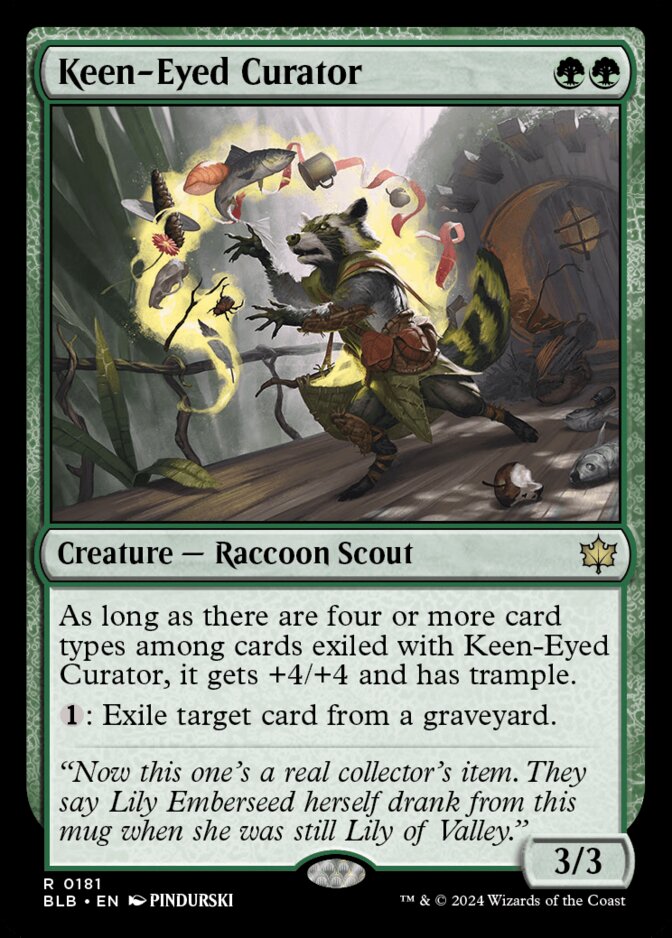 Keen-Eyed Curator [BLB]