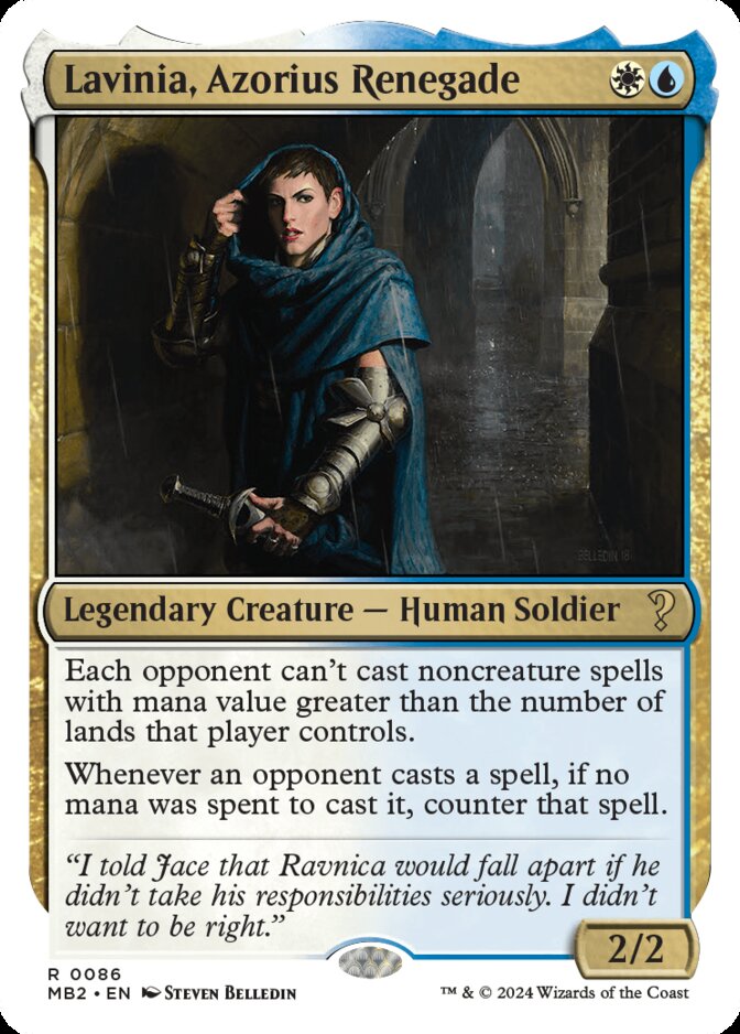 Lavinia, Azorius Renegade <White-Bordered> [MB2]