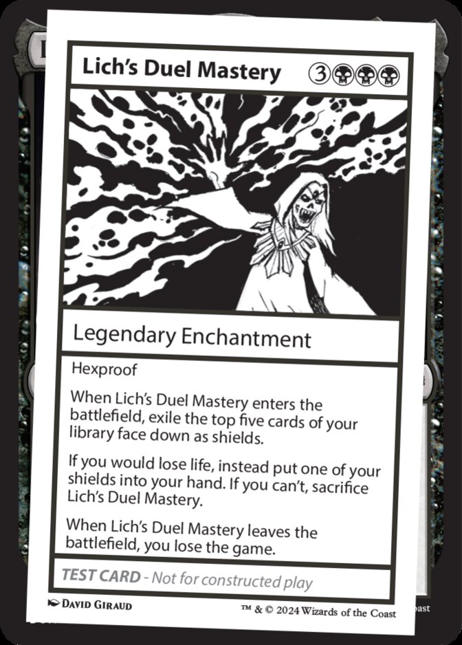 Lich's Duel Mastery <Playtest> [MB2]