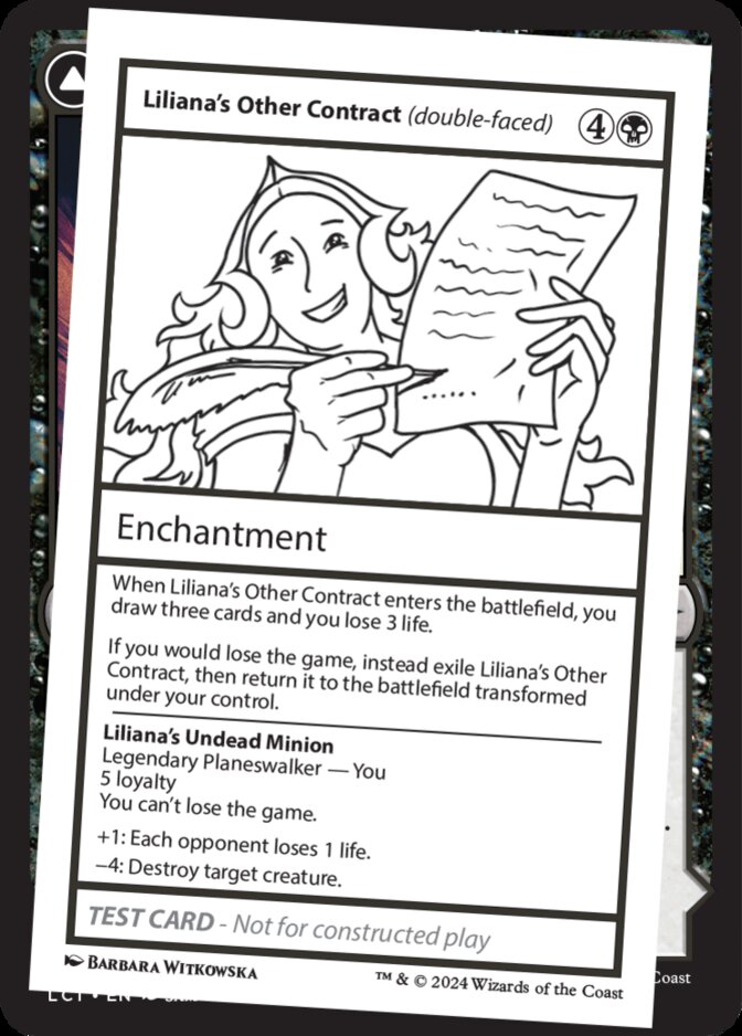 Liliana's Other Contract <Playtest> [MB2]