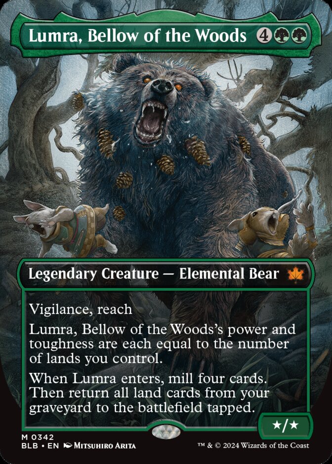 Lumra, Bellow of the Woods <borderless> [BLB]