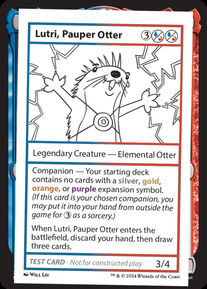 Lutri, Pauper Otter <Playtest> [MB2]