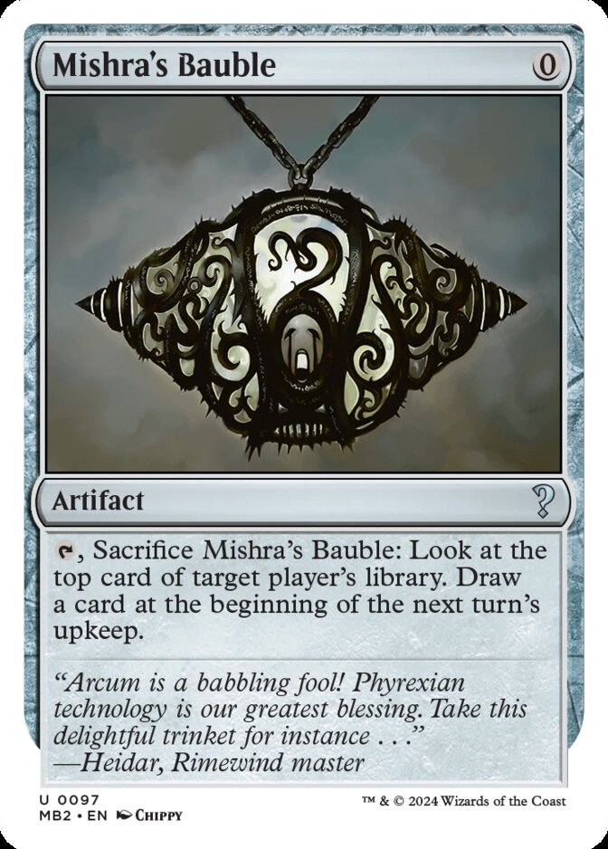 Mishra's Bauble <White-Bordered> [MB2]