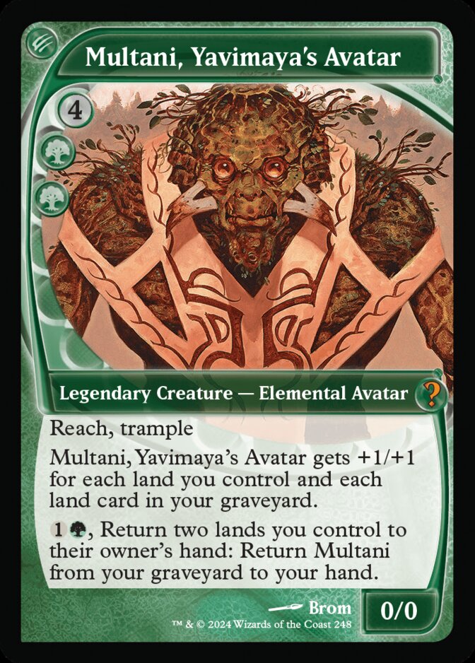 Multani, Yavimaya's Avatar <Futureshifted> [MB2]