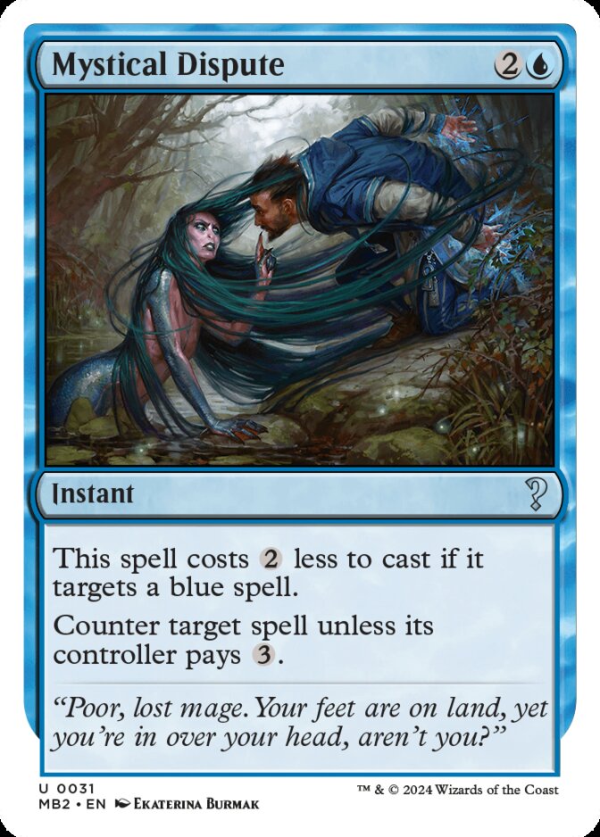 Mystical Dispute <White-Bordered> [MB2]