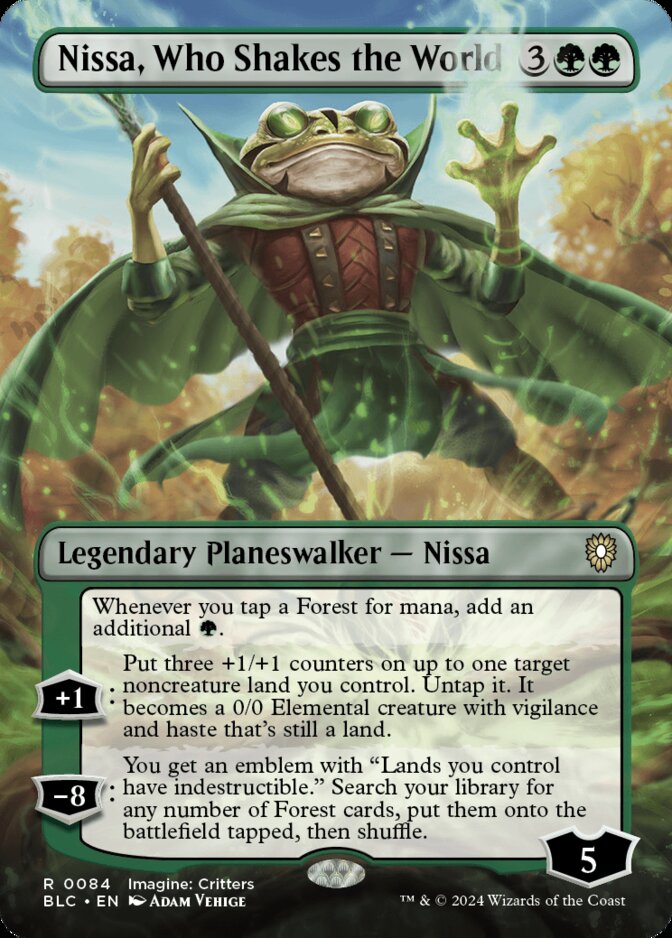 Nissa, Who Shakes the World <Imagine: Critters> [BLC]