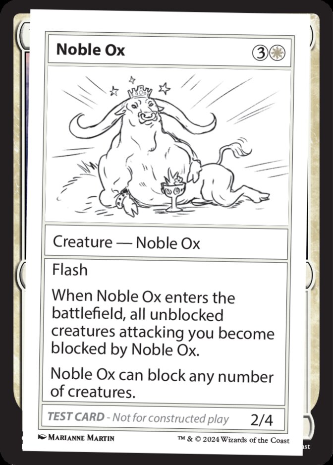 Noble Ox <Playtest> [MB2]