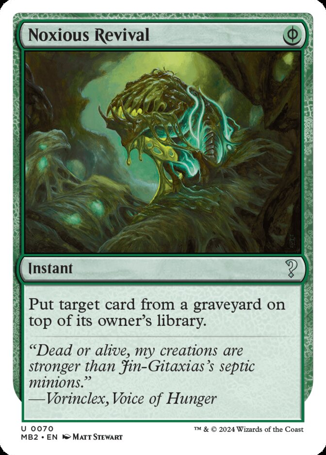 Noxious Revival <White-Bordered> [MB2]