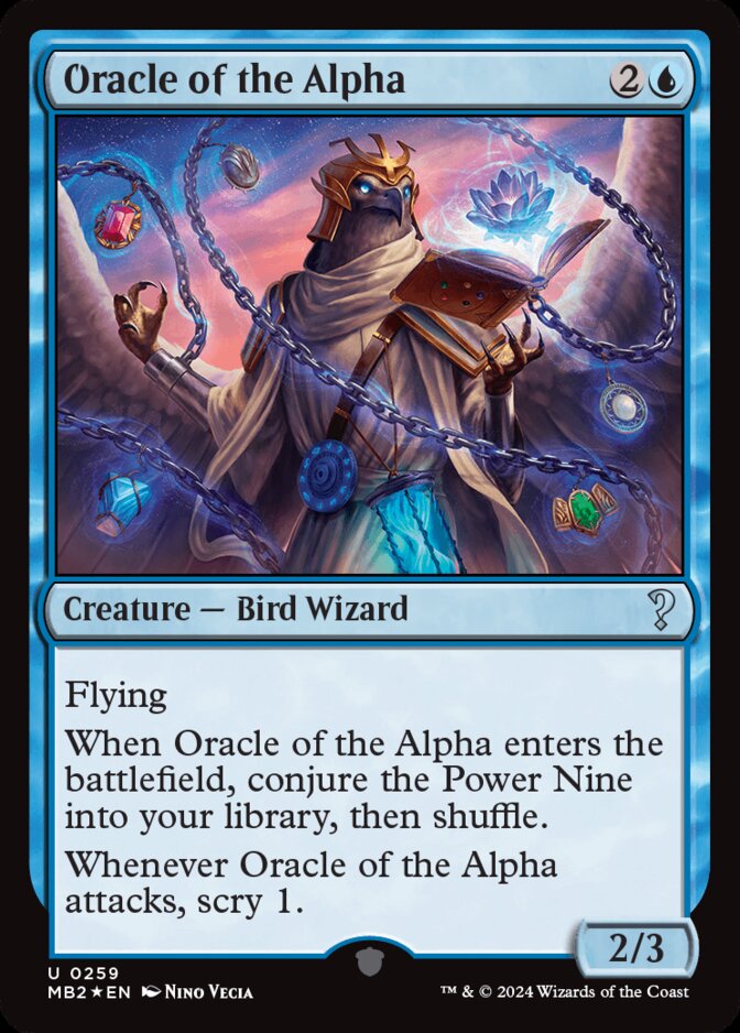 Oracle of the Alpha <Acorn> [MB2]