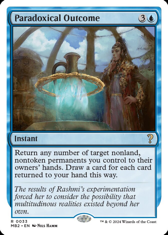 Paradoxical Outcome <White-Bordered> [MB2]