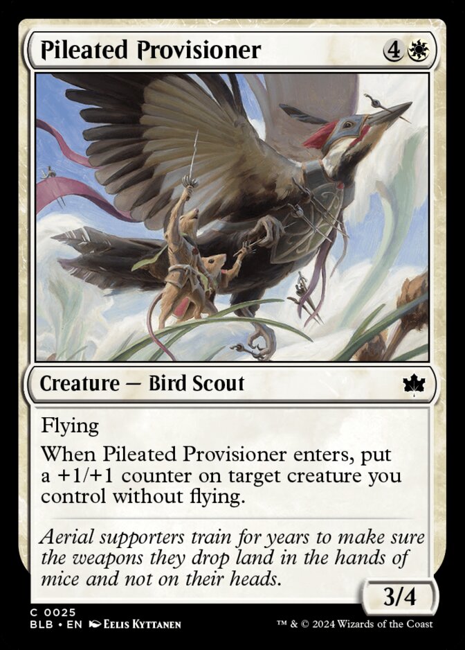 Pileated Provisioner [BLB]