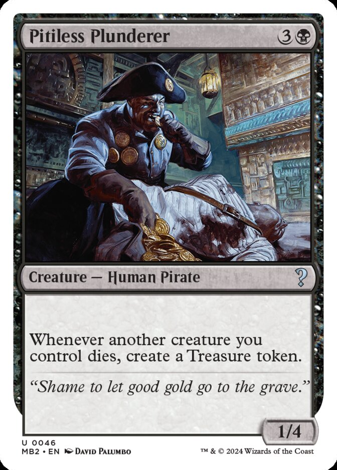 Pitiless Plunderer <White-Bordered> [MB2]