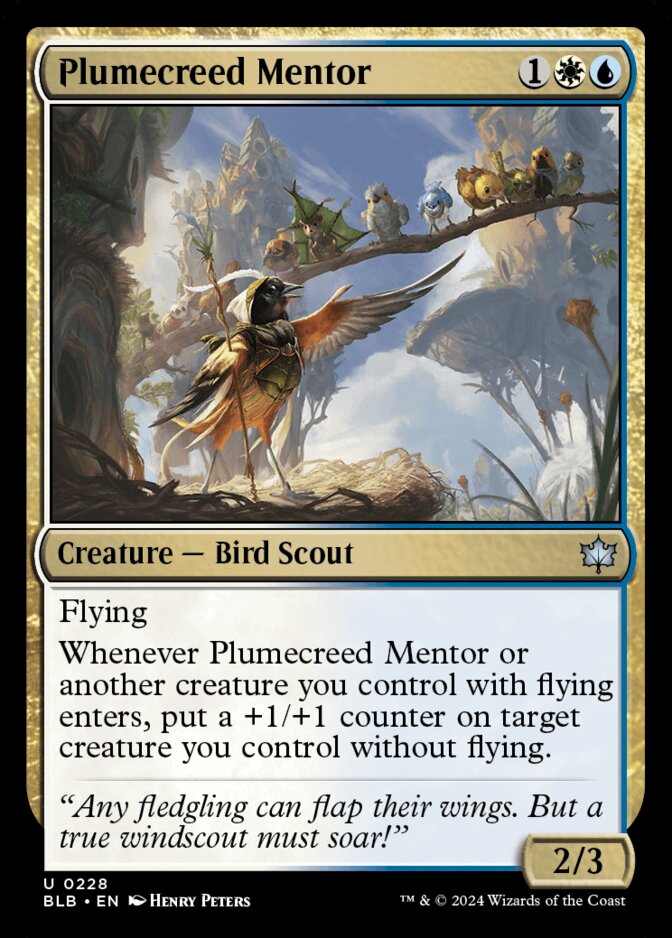 Plumecreed Mentor [BLB]