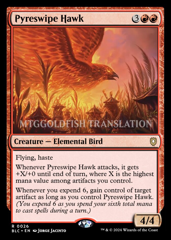 Pyreswipe Hawk [BLC]