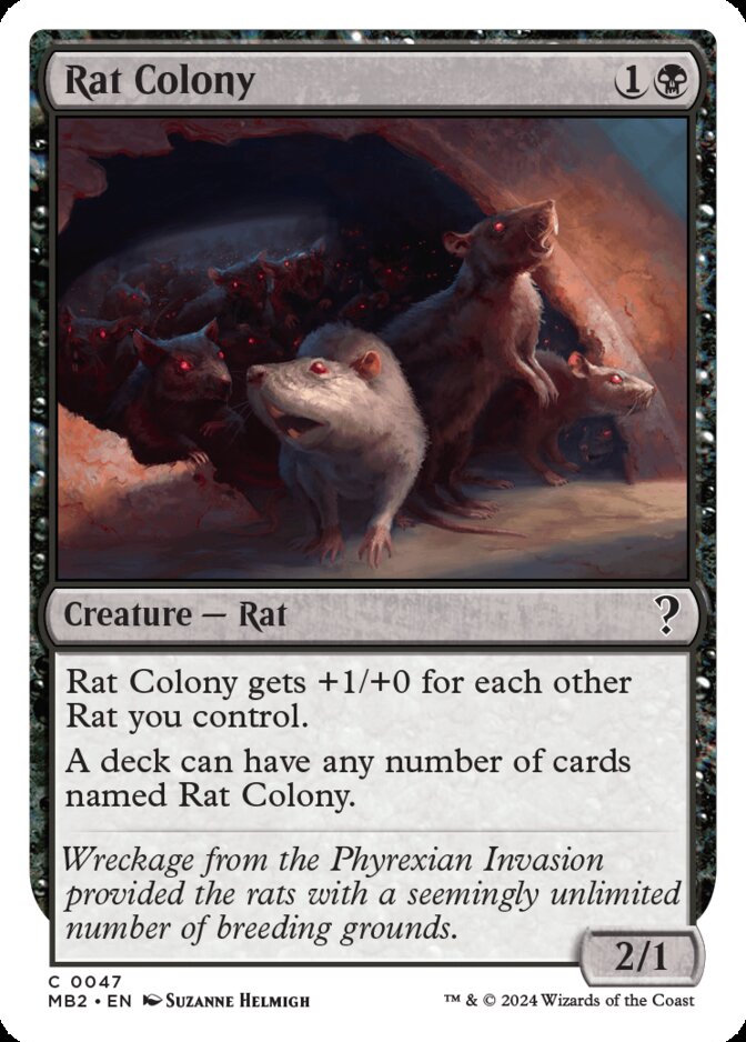 Rat Colony <White-Bordered> [MB2]