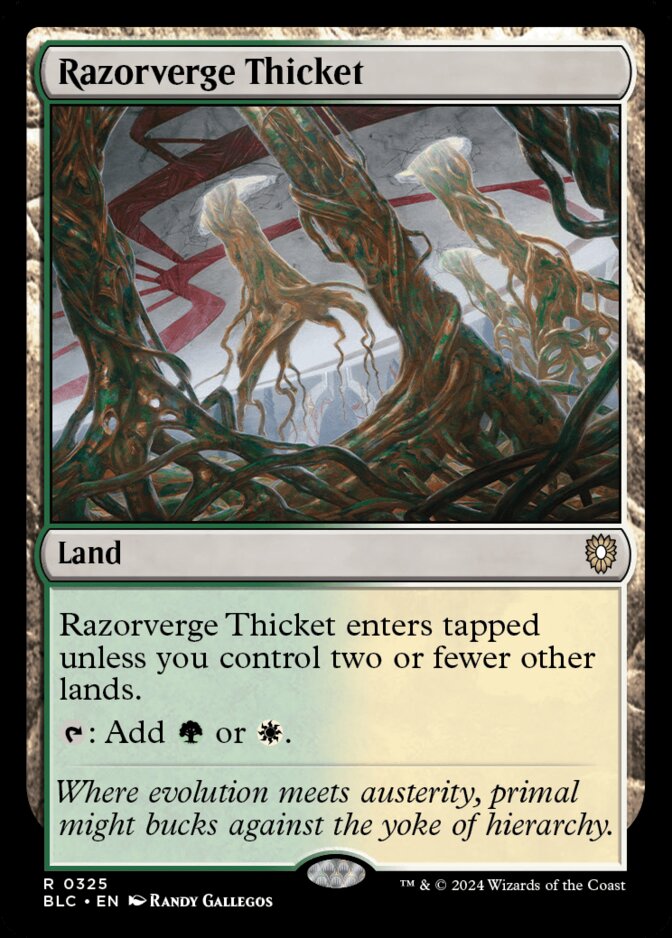 Razorverge Thicket [BLC]