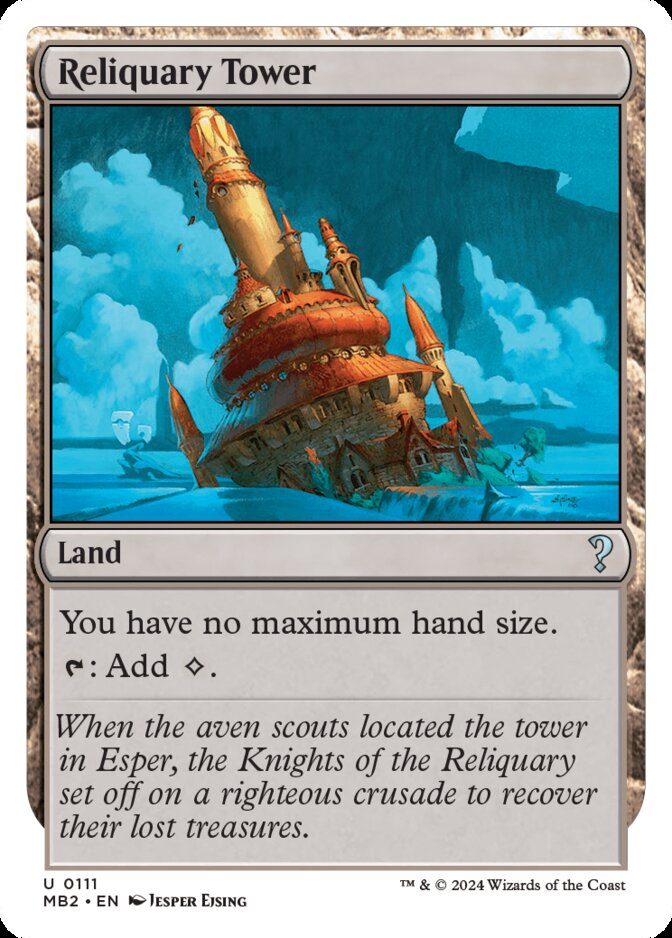 Reliquary Tower <White-Bordered> [MB2]