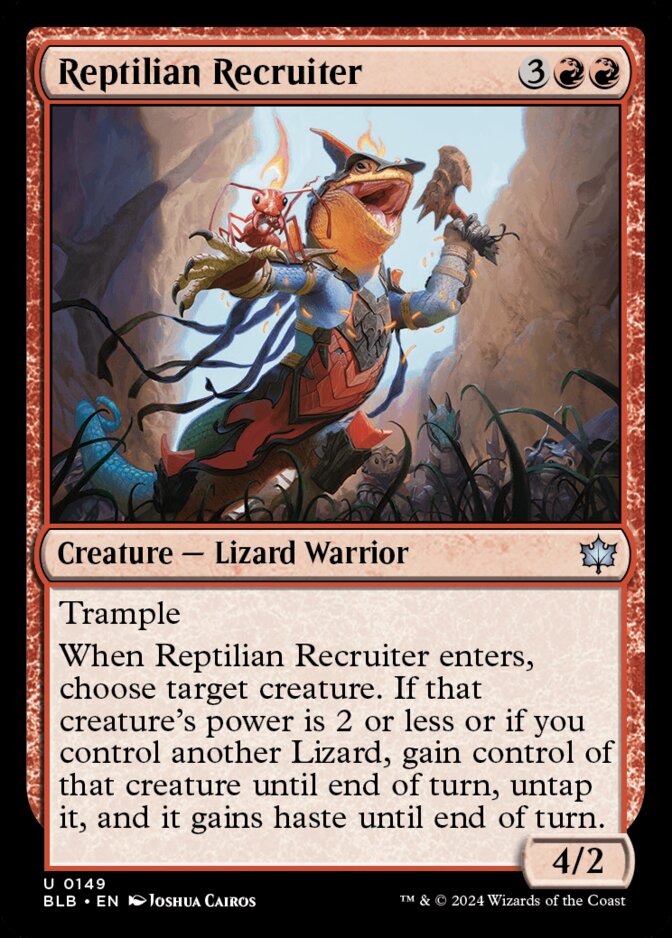 Reptilian Recruiter [BLB]